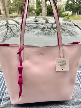 NWT KATE SPADE LAWTON WAY ROSE TOTE